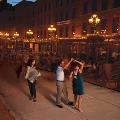City Saint John - Market Square Boardwalk at nightime
