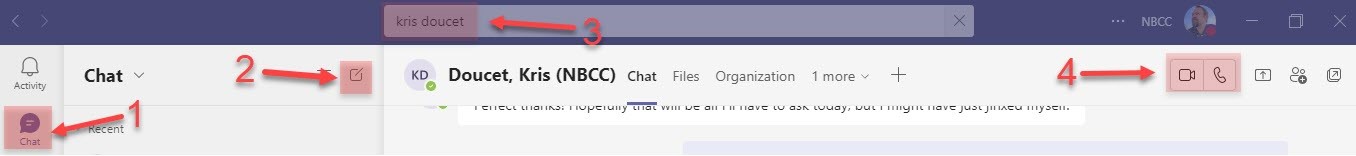 MS Teams Call